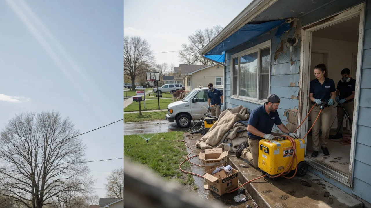 Basement Flood Cleanup in Bessemer City, NC near me